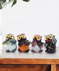 Owl Decor Showpiece For Living Room - Puja N Pujari