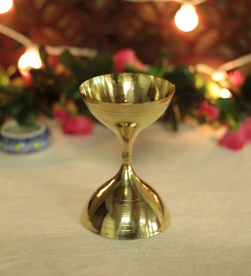 Nanda Deepa Brass Diya Lamp