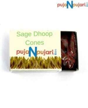 Sage Incense Dhoop Cones