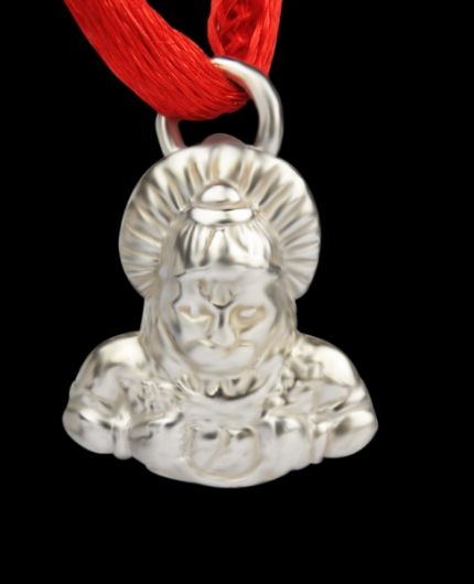 Silver Hanuman Locket