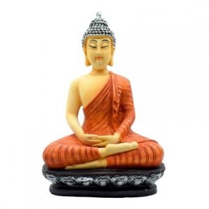 Sitting Meditation Buddha Idol for Home Decor