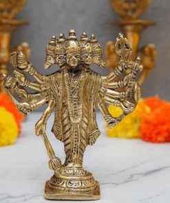 Metal Panchmukhi Hanuman Idol