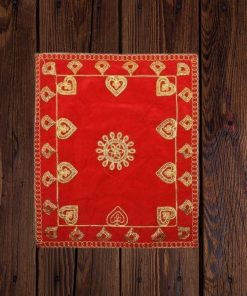 Chowki Altar Pooja Cloth for Pooja Room