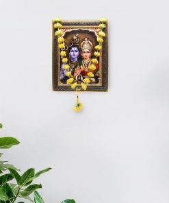 Yellow Rose Flowers Garland Mala for God Idols