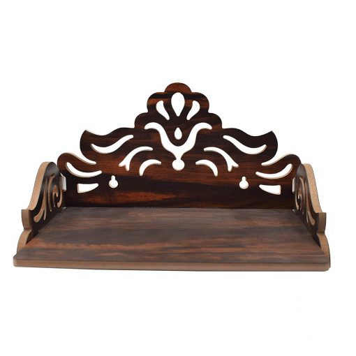 Wooden Puja Mandir for Home - Home Temple Pooja Mandir Small Size for Puja Room and Office