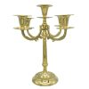 Brass Mughal Candle Stand