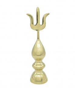 Brass Shiva Trishul Stand