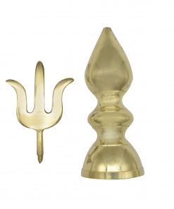 Brass Shiva Trishul Stand