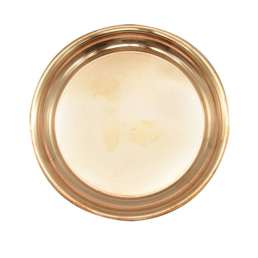 Copper Pooja Archana Thali Plate