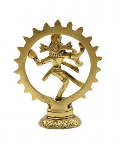 Natraj Statue Brass Showpiece - Shiva Dancing Nataraja Idol