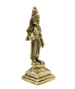 Brass Lakshmi Devi Idol for Diwali Pooja