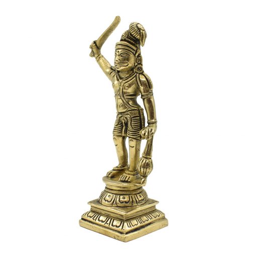 Madurai Veeran Ayyanar Brass Statue