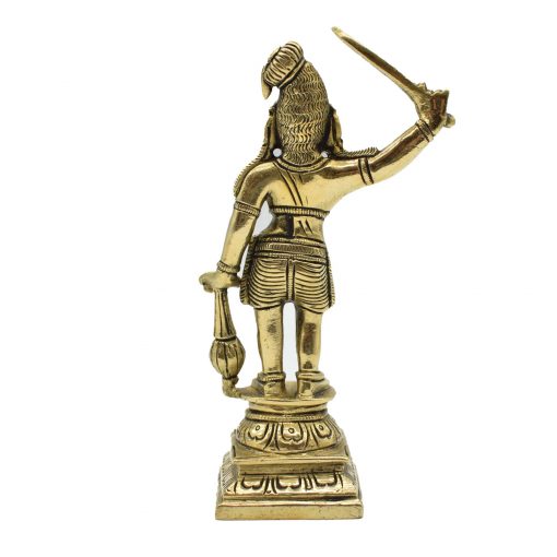 Madurai Veeran Ayyanar Brass Statue