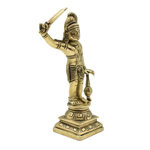 Madurai Veeran Ayyanar Brass Statue