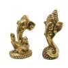 Brass Ganesh Idols Set