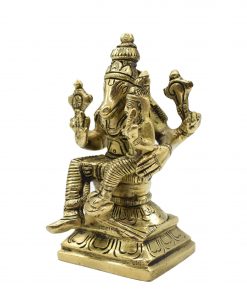 Brass Lakshmi Narasimha Idol