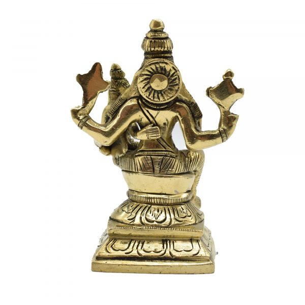 Brass Lakshmi Narasimha Idol