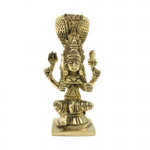 Brass Mariyamman Statue for Pooja Room & Home Decoration