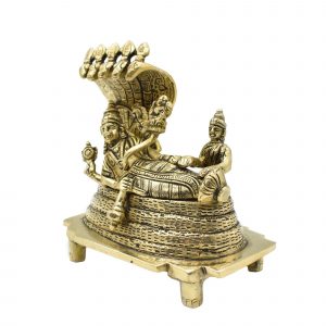 Brass Vishnu Narayan Lakshmi