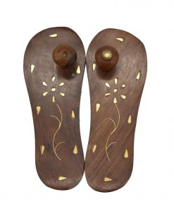 Wooden Lakshmi Charan Paduka for Pooja