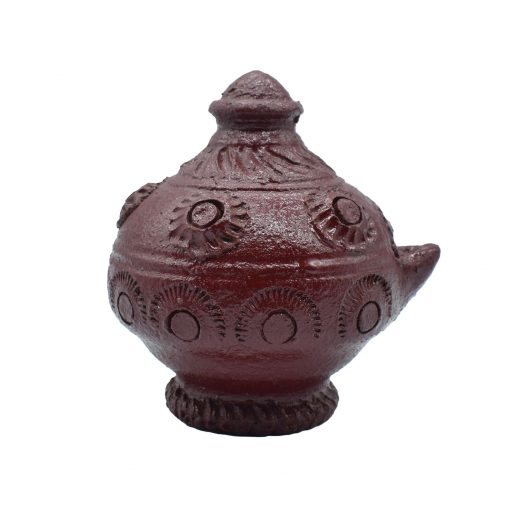 Handmade Brown Mud Diya Deepam for Diwali Decoration