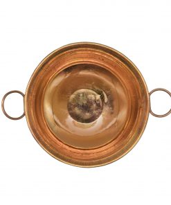 Copper Embossed Design Urli Decorative Bowl