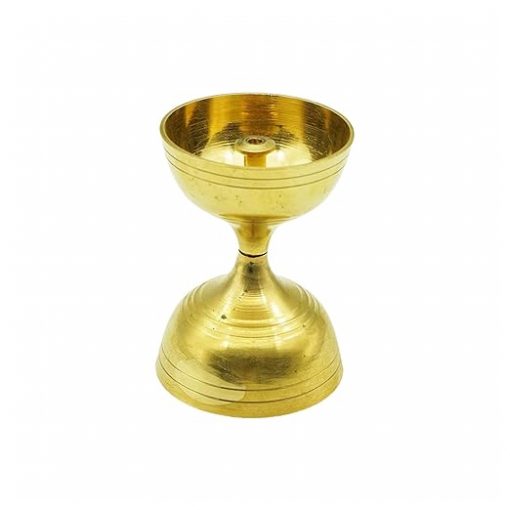 Nanda Brass Deepak Diya Oil Lamp Stand - Image 5