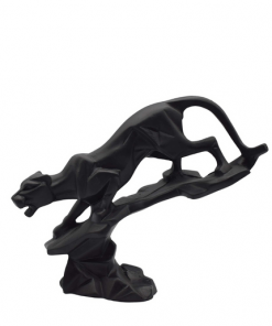 Black Panther Cheetah Statue Showpiece -Puja N Pujari