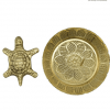 Brass Feng Shui Turtle with Plate-Good Luck Gifts - Puja N Pujari