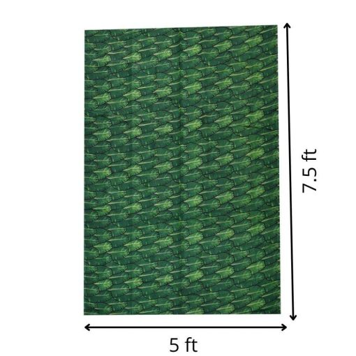 Backdrop for House Warming Decoration Banana Leaf Design Festival Backdrop Decoration Clothes