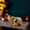 Brass Elephant Showpiece Idol for Gifting