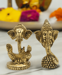 Brass-Ganesh-Idols-Set