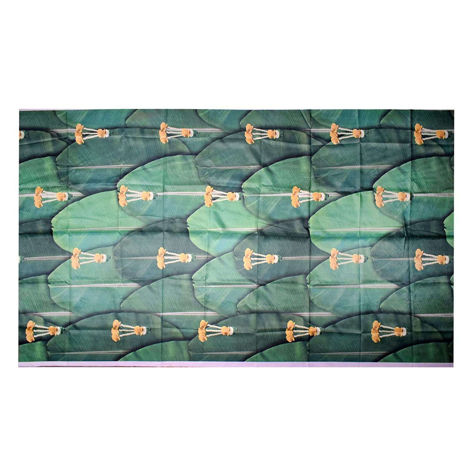 Banana Leaf Backdrop Cloth for Decoration Pooja and All Festivals