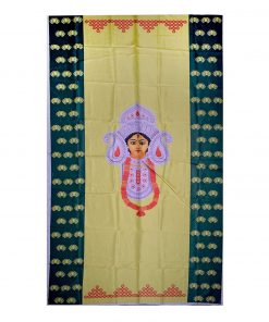 Goddess Maa Durga Mata Design Backdrop Cloth for Decoration Pooja and All Festivals