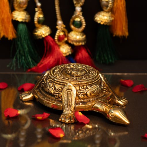 Auspicious Vastu Tortoise with Shree Ganesha