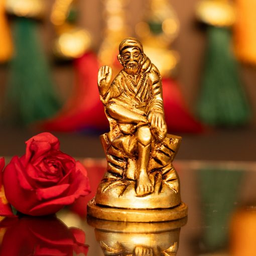 Brass Sai Baba for Pooja Room, Home Decotation and Gifting