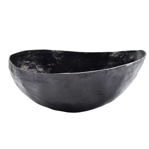 PujaNPujari Balck Iron Solid Bowl