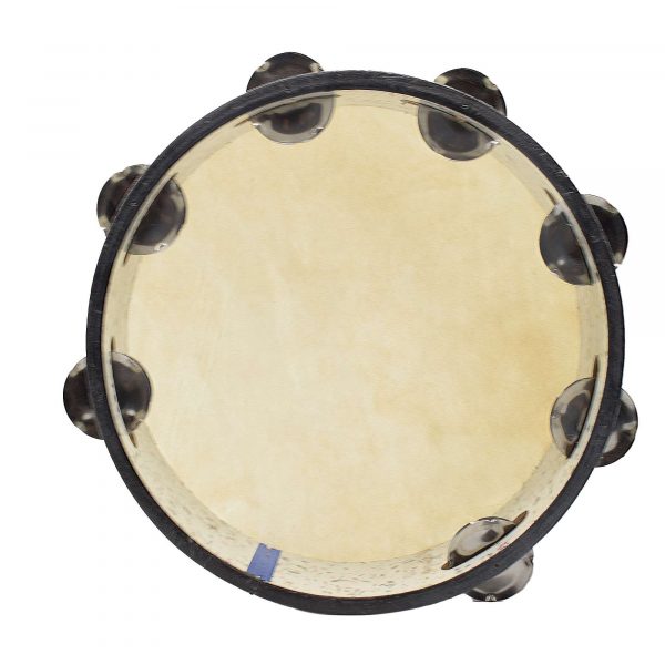 PujaNPujari Tambourine Hand Percussion Musical Instrument 9 Inch