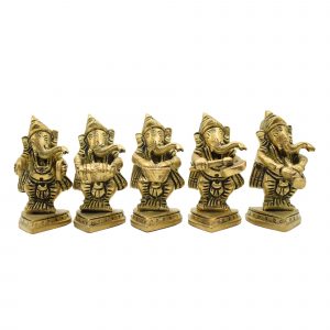 PujaNPujari Ganesh Ganapati Idols Set of 4