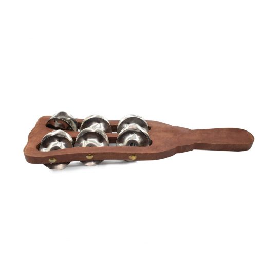 jingle stick, jingle stick instrument, wooden jingle stick, hand cymbals, hand crash cymbals, pujanpujari online shopping