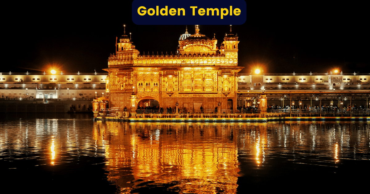 A cook in the Golden Temple cooks in an extremely large pot.