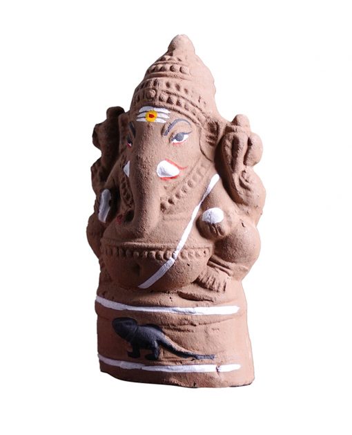 Eco Friendly Plantable Ganesha Idol -6 Inch - Image 6