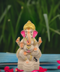 Eco-friendly-Ganesha-Idol-with-Golden-Crown--6-inch-edited_4