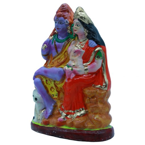 Shiva Pariwar Decorative Showpiece Golu Dolls Set