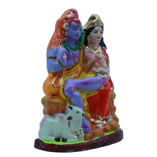 Shiva Pariwar Decorative Showpiece Golu Dolls Set