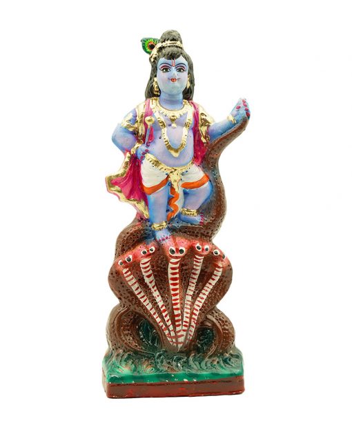 Handmade Kalinga Narthana Krishna Navaratri Golu Dolls - Image 4