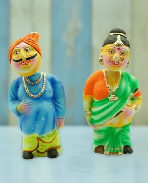 Golu Dolls Thatha Patti Couple Set