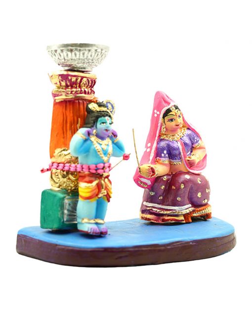 Yashoda Krishna Navaratri Golu Dolls - Kolu Bommai - Image 2