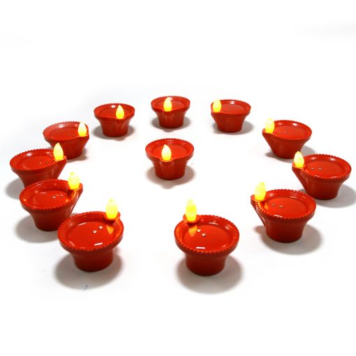 led diyas, water sensor diyas