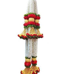 Tuberose with Designed Garland- 6 Feet